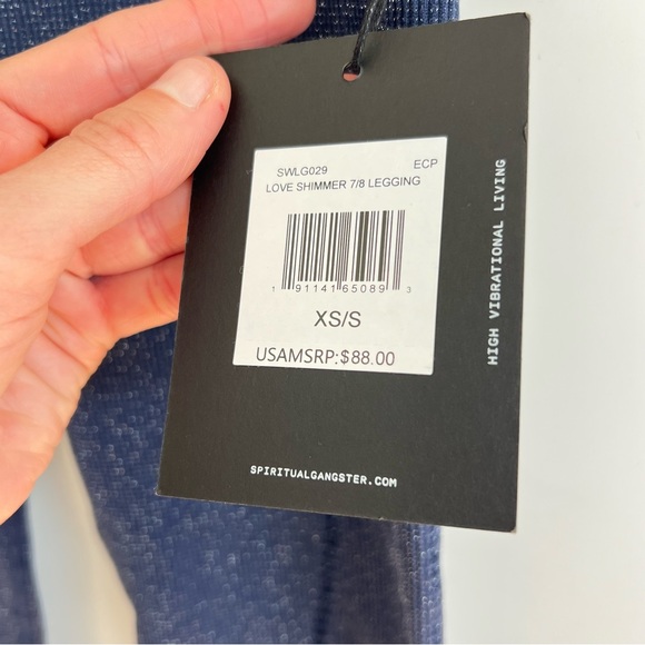 NWT Spiritual Gangster Shimmer Seamless Two Piece Set - Picture 14 of 16